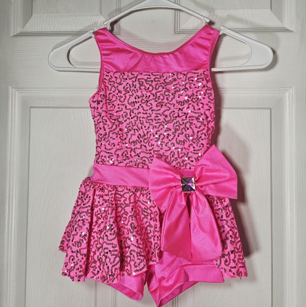 Weissman Hot Punk Sequin Dance Costume, Sz Small